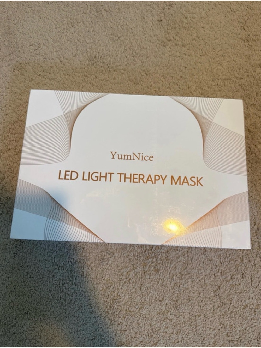 White LED Light Therapy Mask for Women